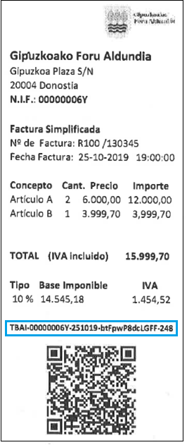 Ticket bai Balanzas - Lanpesa Ingeniería .